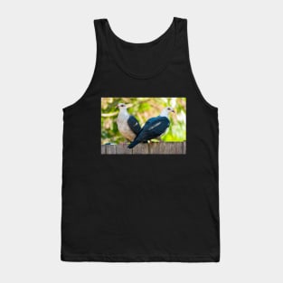 White-Headed Pigeons Tank Top